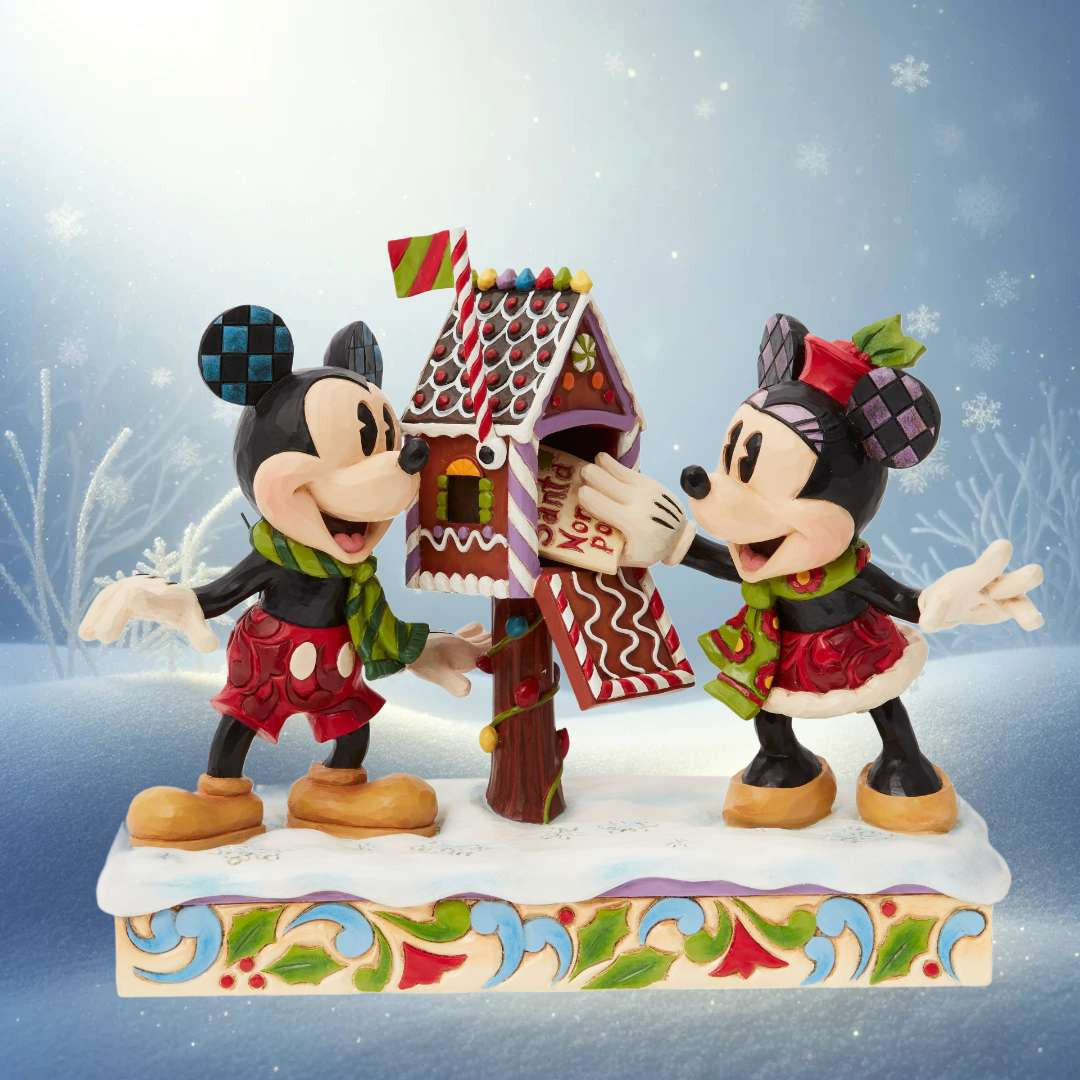 Mickey & Minnie brievenbus - Disney Traditions