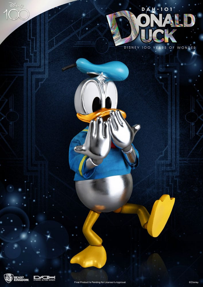 Donald Eend Articulated Disney 100 Years of Wonder - Dynamische actiehelden