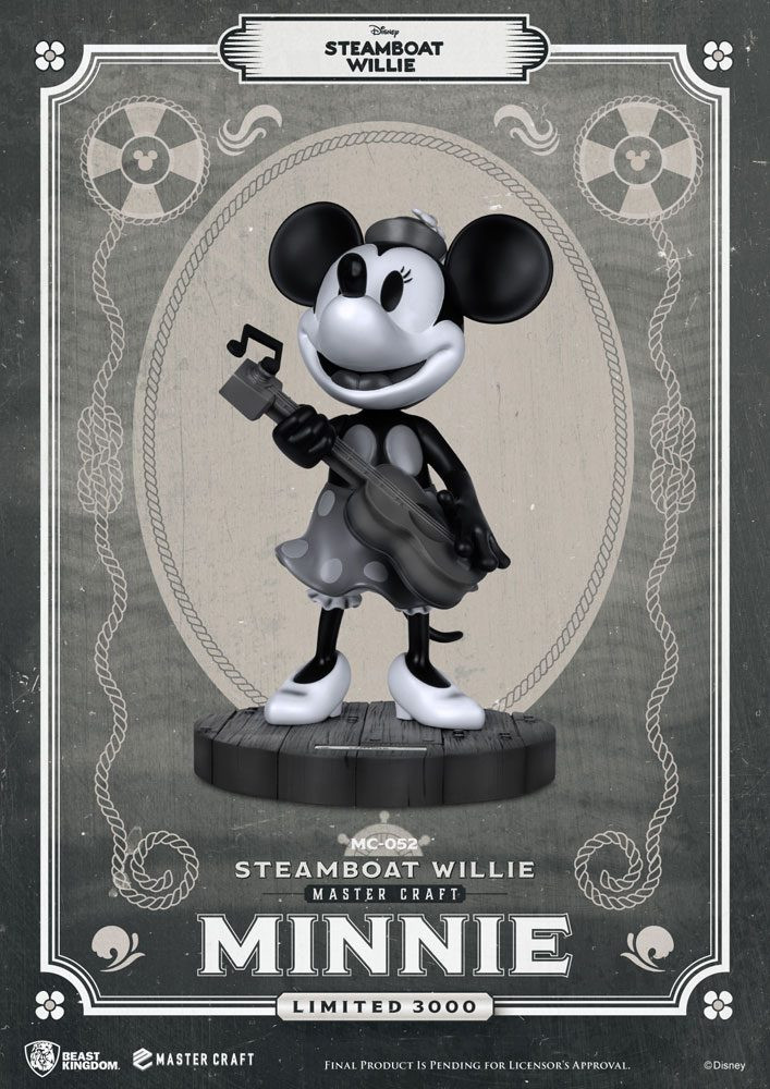 [DEFECT] STOOMBOOT WILLIE MINNIE - DISNEY MASTERCRAFT