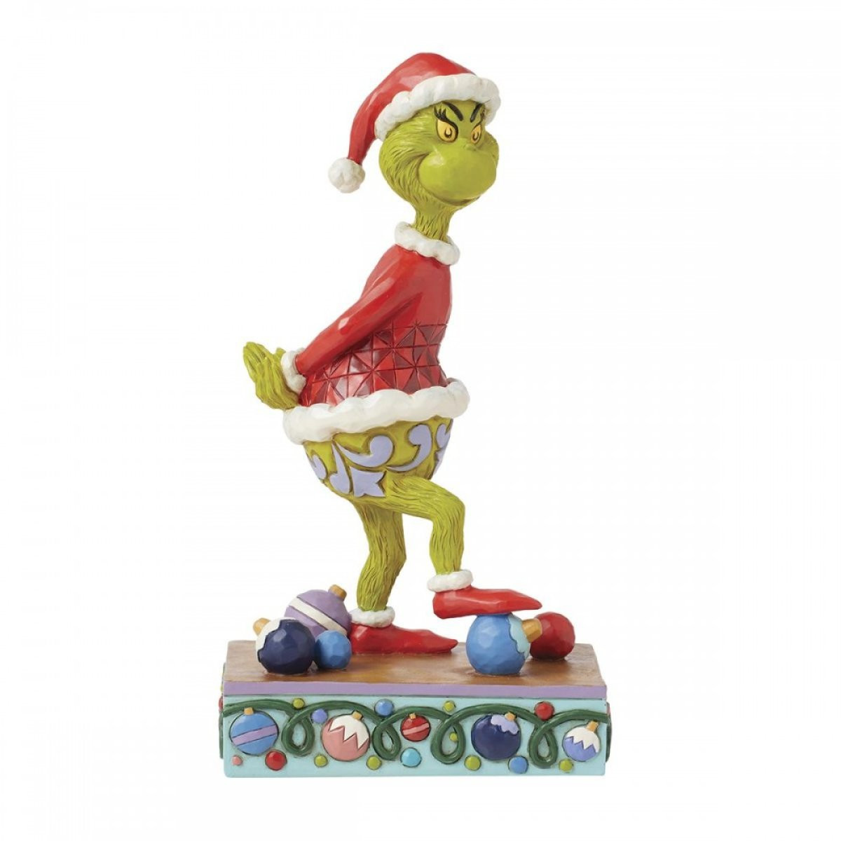 GRINCH DIE OP ORNAMENT STAPT - JIM SHORE GRINCH