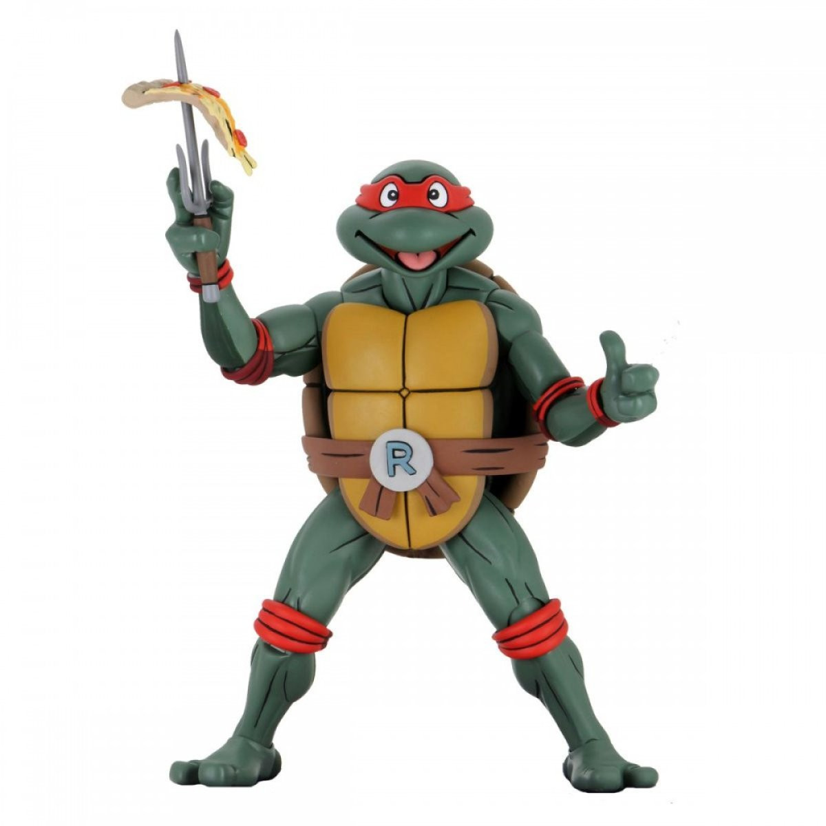 NINJA TURTLES - ACTIEFIGUUR OP ¼ SCHAAL - REUZE GROOTTE RAPHAEL