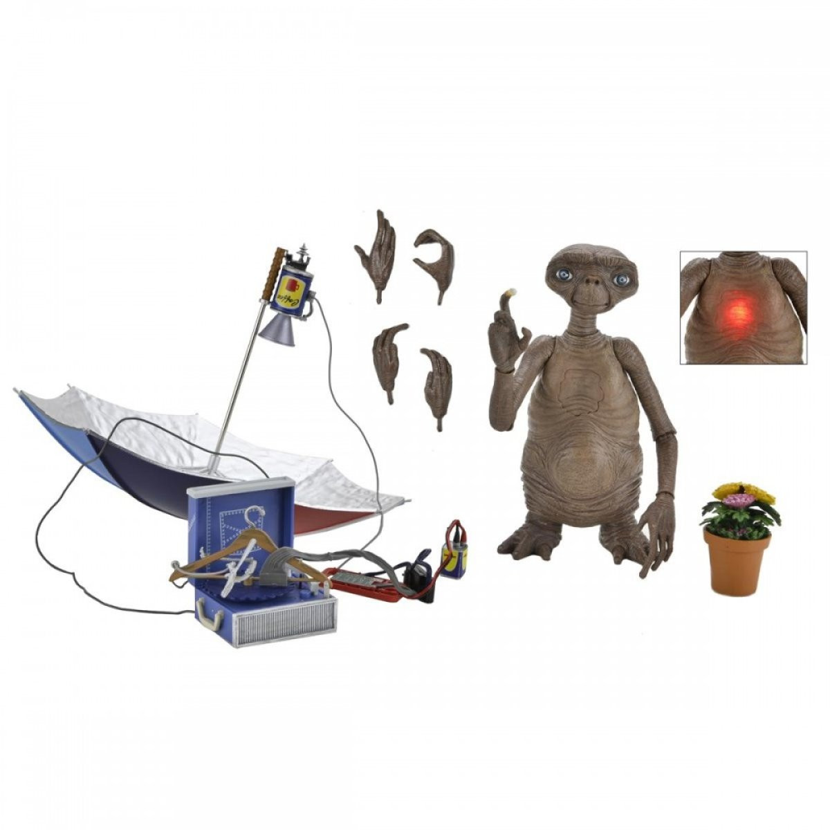 E.T. 40TH ANNIVERSARY - ACTIEFIGUUR - ULTIMATE DELUXE E.T.