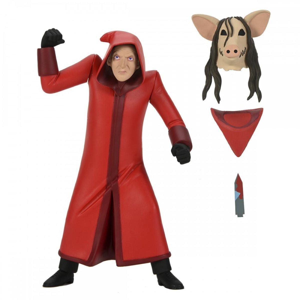 SAW – ACTIEFIGUUR – TOONY TERRORS JIGSAW (RODE ROBE)