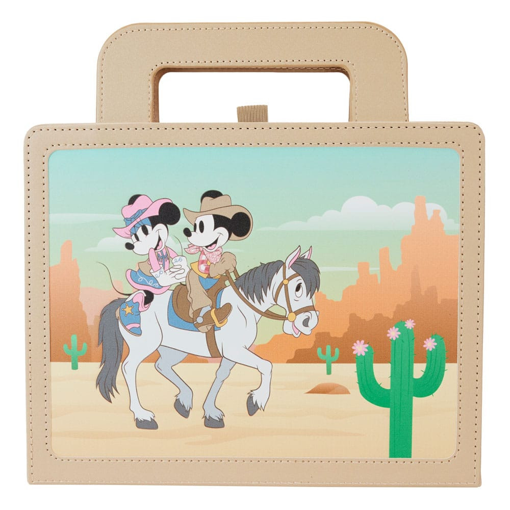 Notitieboekje Western Mickey en Minnie Lunchbox - Disney Loungefly