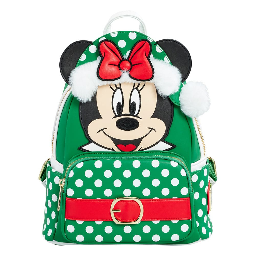 Mini Rugzak Minnie Muis Polka Dot Kerstmis - Disney Loungefly