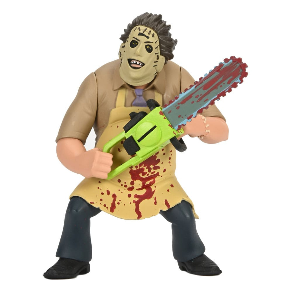 Texas Chainsaw Massacre Toony Terrors Figuur 50e Verjaardag Leatherface (Bloody) 15 cm