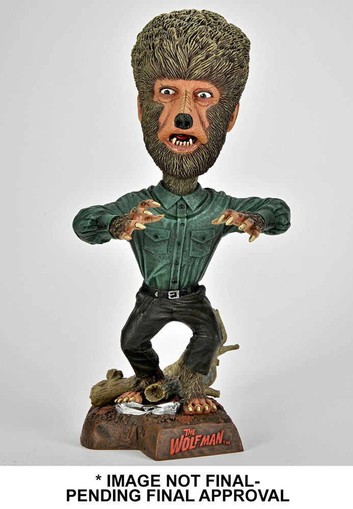 Universal Monsters Hoofdklopper Wolf Man 20 cm