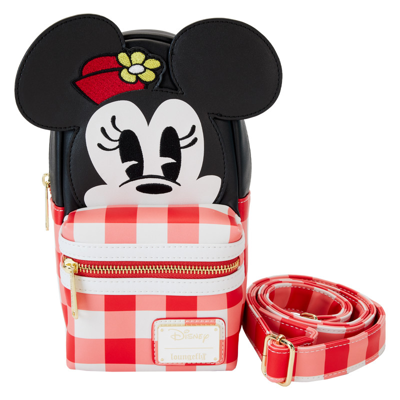 Schoudedtas Minnie Muis Picknickkleed Bekerhouder - DISNEY LOUNGEFLY