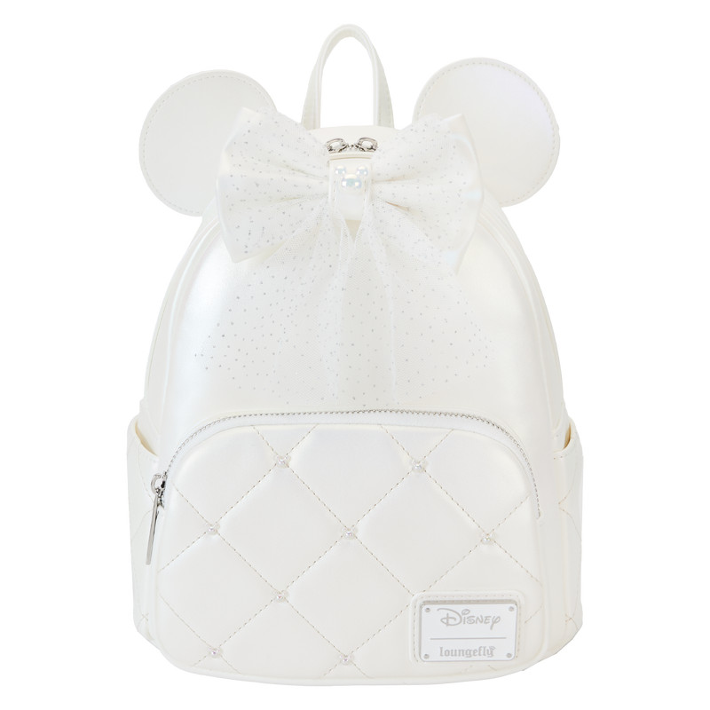 MINI RUGZAK Minnie Muis Iriserende Bruiloft - DISNEY LOUNGEFLY