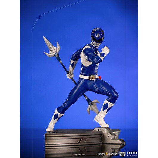 POWER RANGERS: MIGHTY MORPHIN BLAUW RANGER ART SCALE - POWER RANGERS