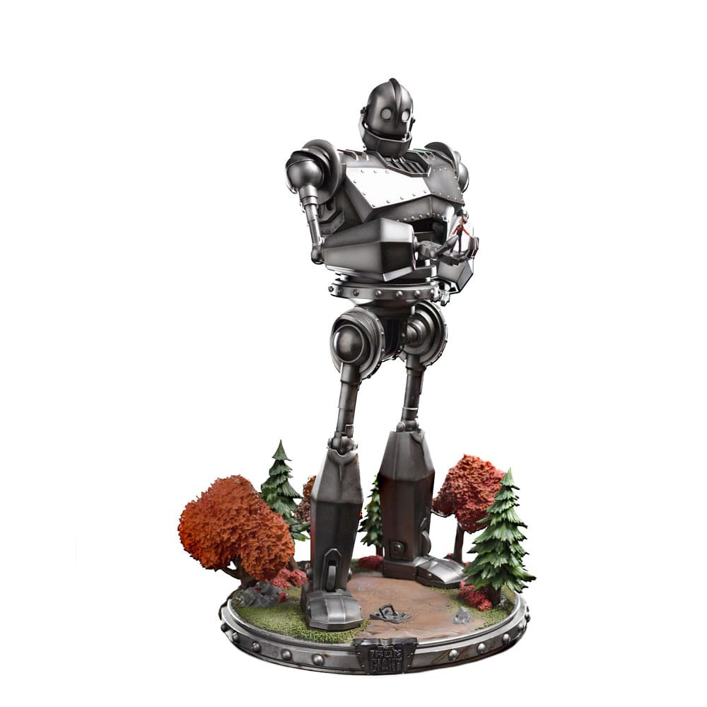 Iron Giant & Hogarth Hughes Demi Art Scale - De ijzeren reus