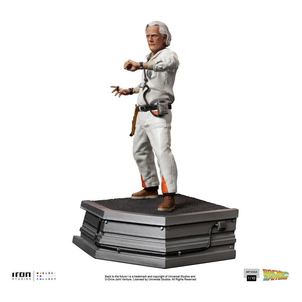 Doc Brown Art Scale - Terug naar de toekomst