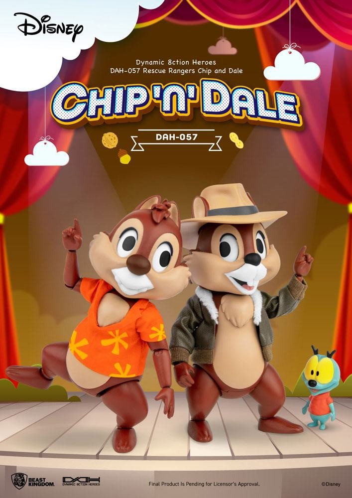 Chip & Dale risk rangers Dynamische Action Heroes-beeldjes