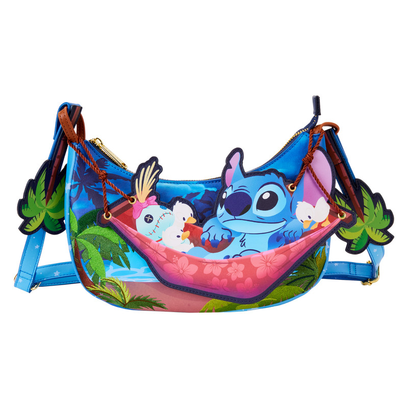 Stitch Camping Cuties Schoudedtas - DISNEY LOUNGEFLY