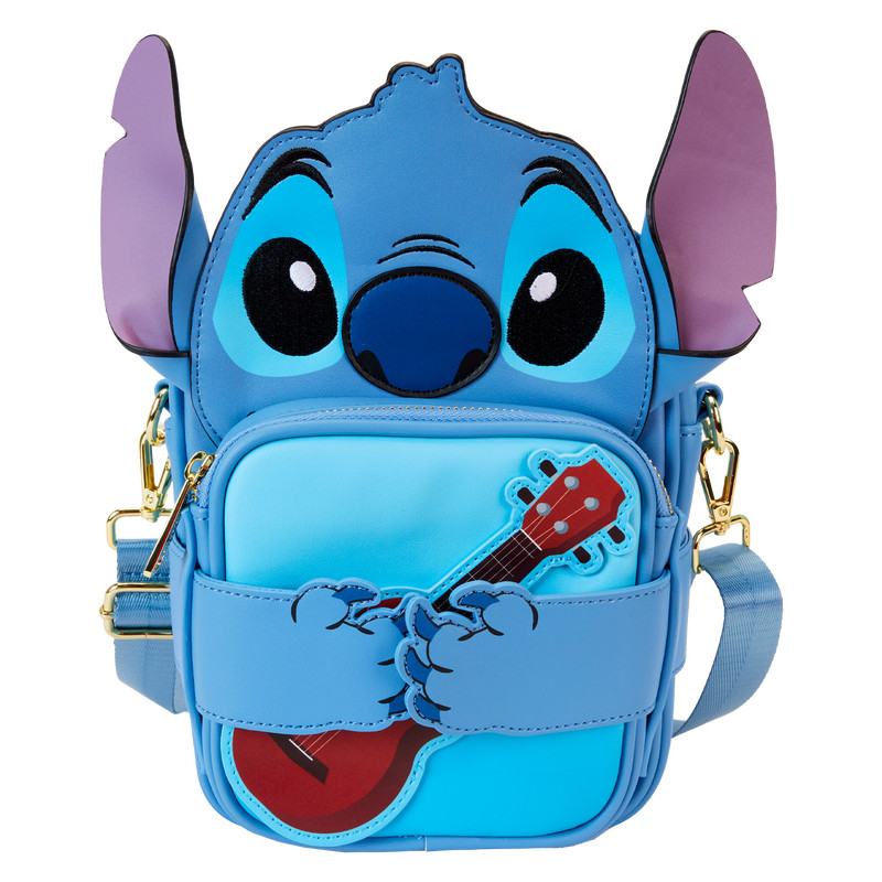 Stitch Camping Cuties Crossbuddies® Cosplay Schoudedtas met muntzakje - DISNEY LOUNGEFLY