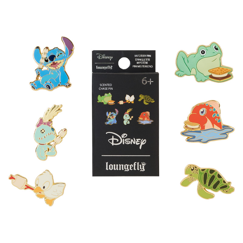 Stitch Camping Cuties Mysterie Box Pin - DISNEY LOUNGEFLY