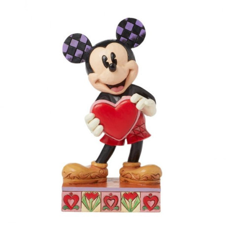 Mickey Heart Personaliseerbaar - Disney Traditions