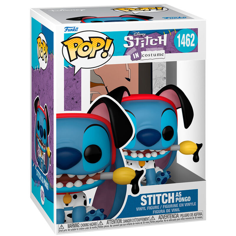 FUNKO POP! 1462 Stitch als Pongo - Disney Lilo en Stitch