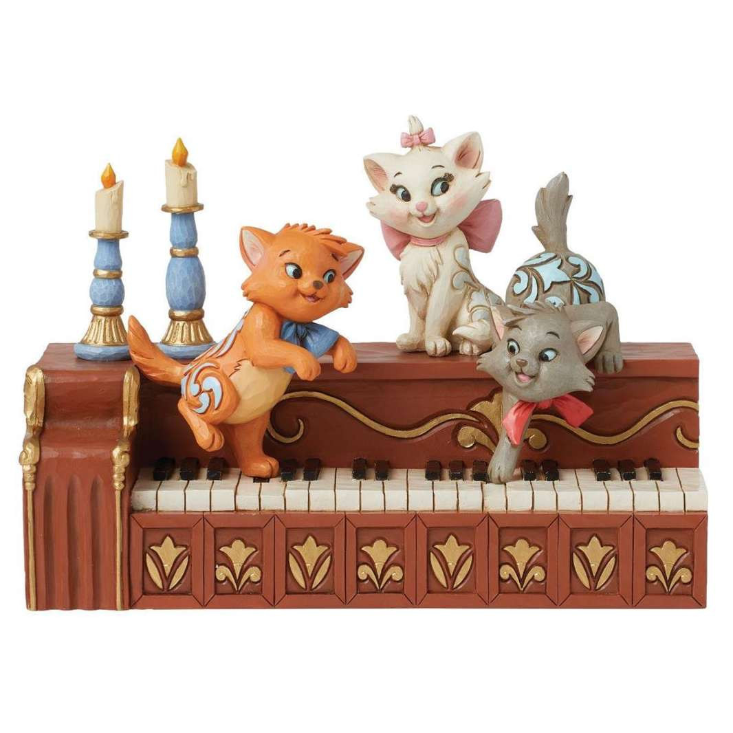 Aristocats Kittens Piano - Disney Traditions Aristocats