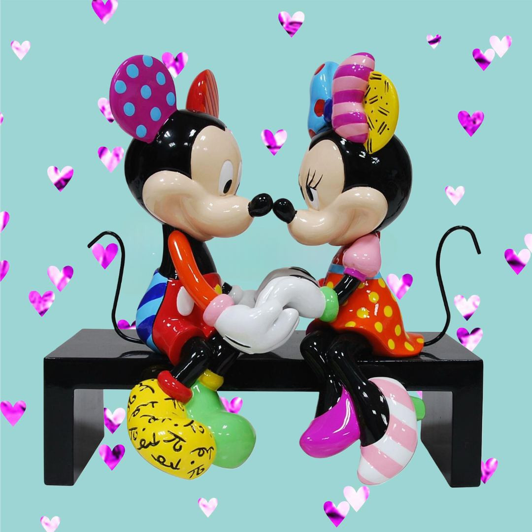 Mickey & Minnie Love- Disney Britto