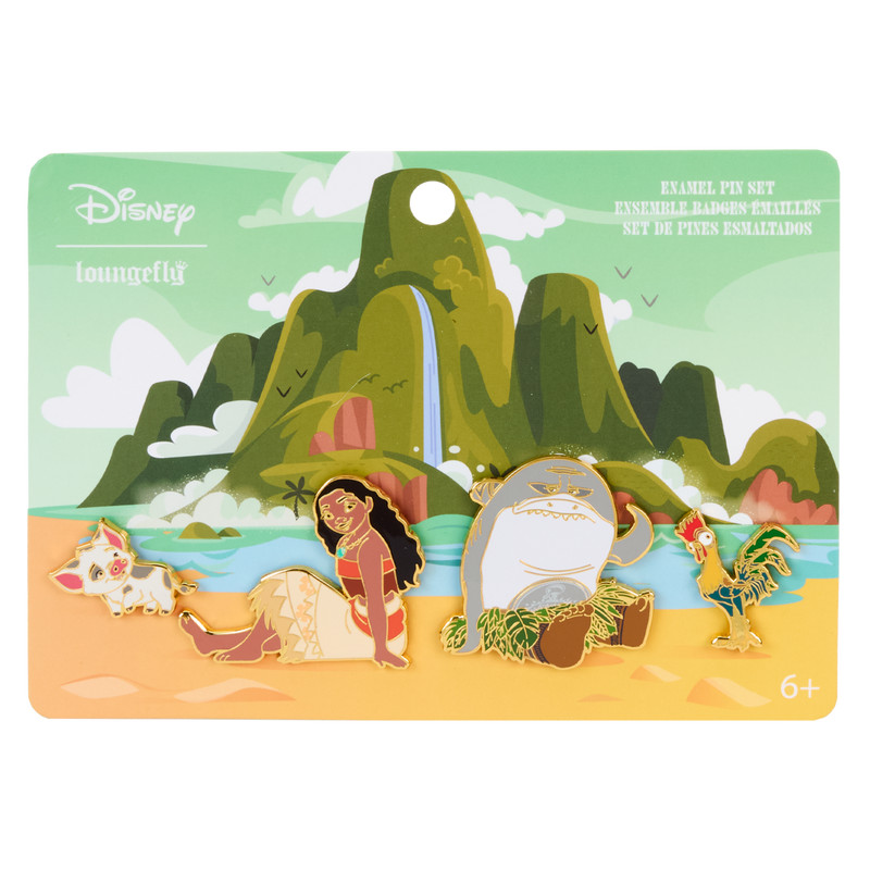 Vaiana oceaangolven pinset - DISNEY LOUNGEFLY