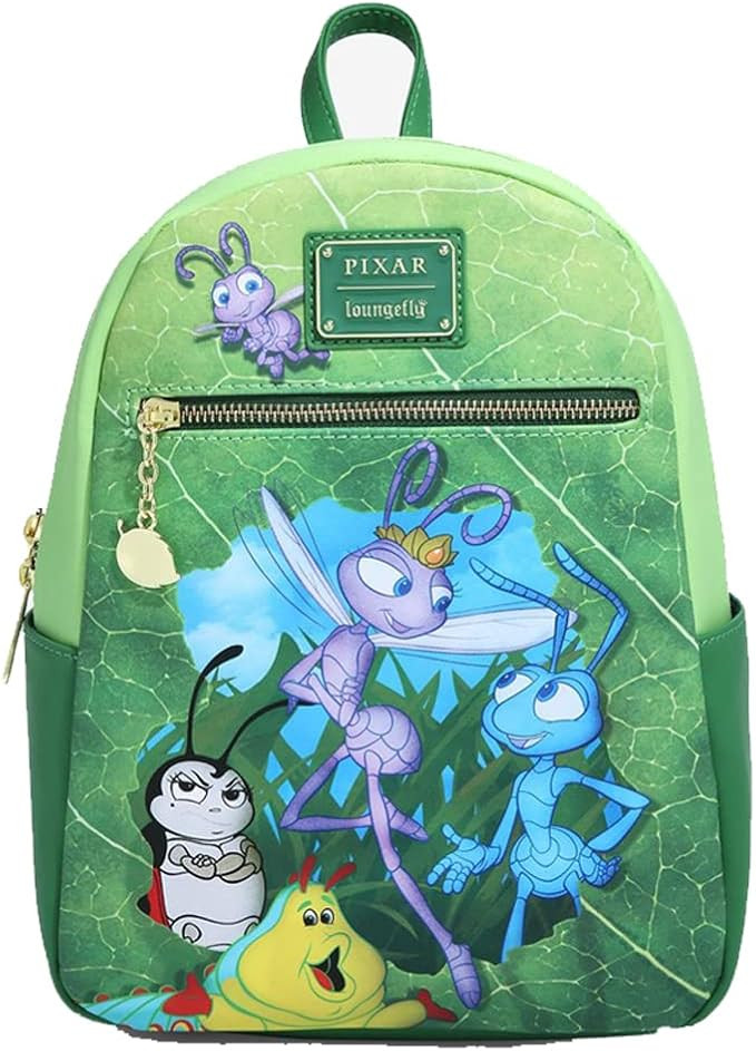 A BUG'S LIFE LEAF MINI RUGZAK - DISNEY PIXAR LOUNGEFLY