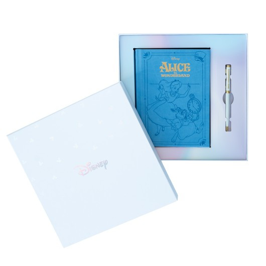 PREMIUM A5 NOTEBOOKSET MET PEN - DISNEY ALICE IN WONDERLAND