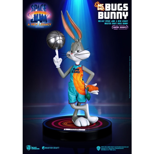 BUGS BUNNY SPACE JAM - LOONEY TUNES MEESTERWERK