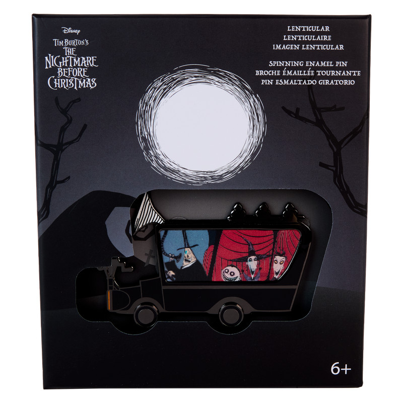 The Nightmare Before Christmas Burgemeester-Mobiele Verzamelbox Lenzichtig Pin - DISNEY LOUNGEFLY