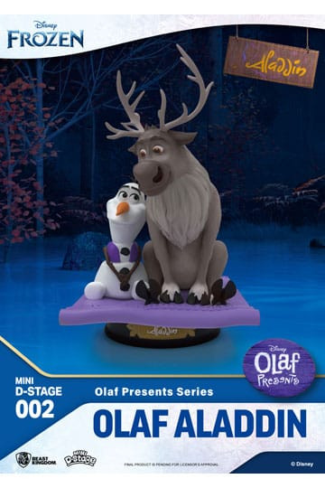 Sven en Olaf Aladdin - Frozen - Disney Mini D-Stage