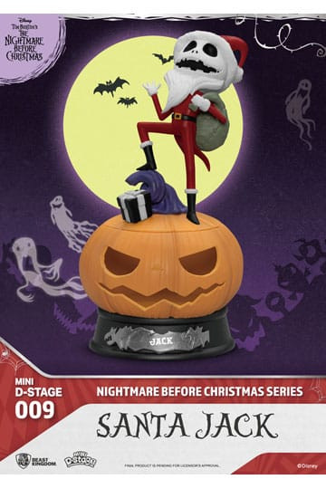 Santa Jack - De Nightmare Before Christmas - Disney Mini D-Stage