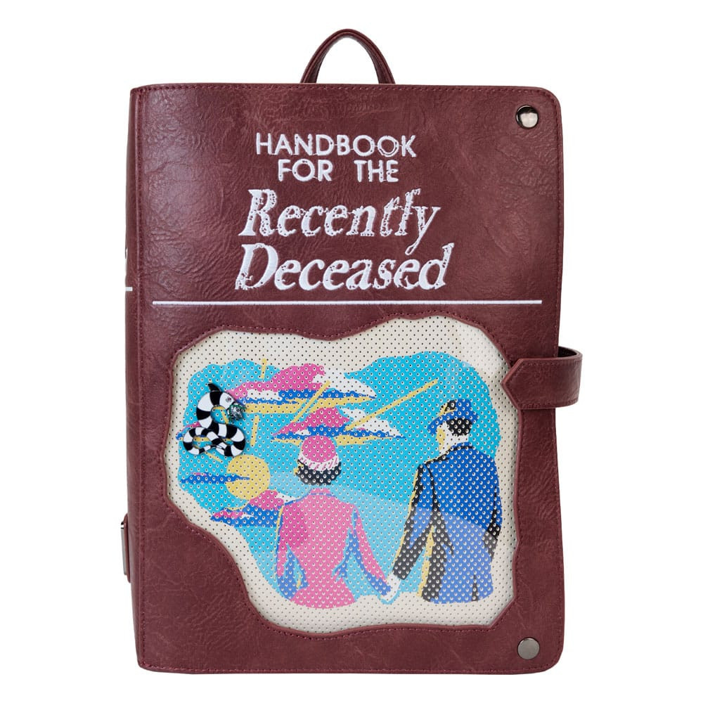 Mini rugzak "Handbook for the recently Deceased Pin Trader" - Beetlejuice Loungefly