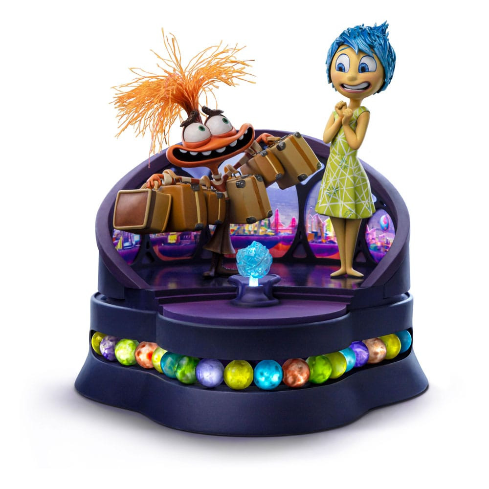 Inside Out 2 beeldje 1/10 Deluxe Art Scale Joy and Anxiety 26 cm - Disney Pixar