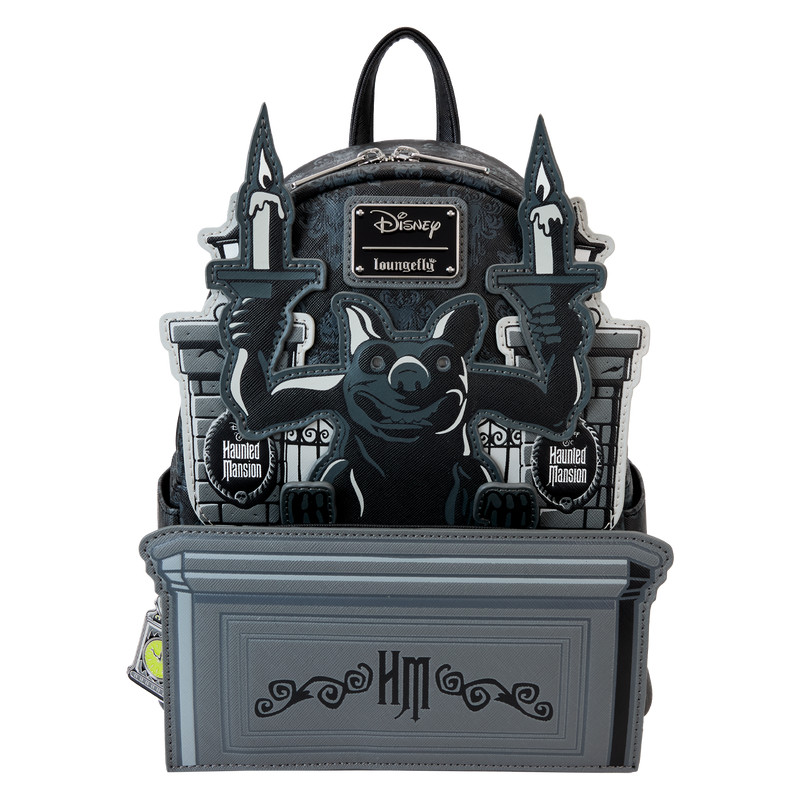 The Haunted Mansion Gargoyle behang lichtgevende mini rugzak - DISNEY LOUNGEFLY