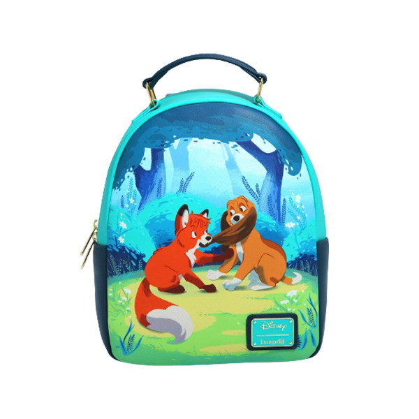 Mini rugzak Fox And The Hound Forest Exclusief - DISNEY LOUNGEFLY