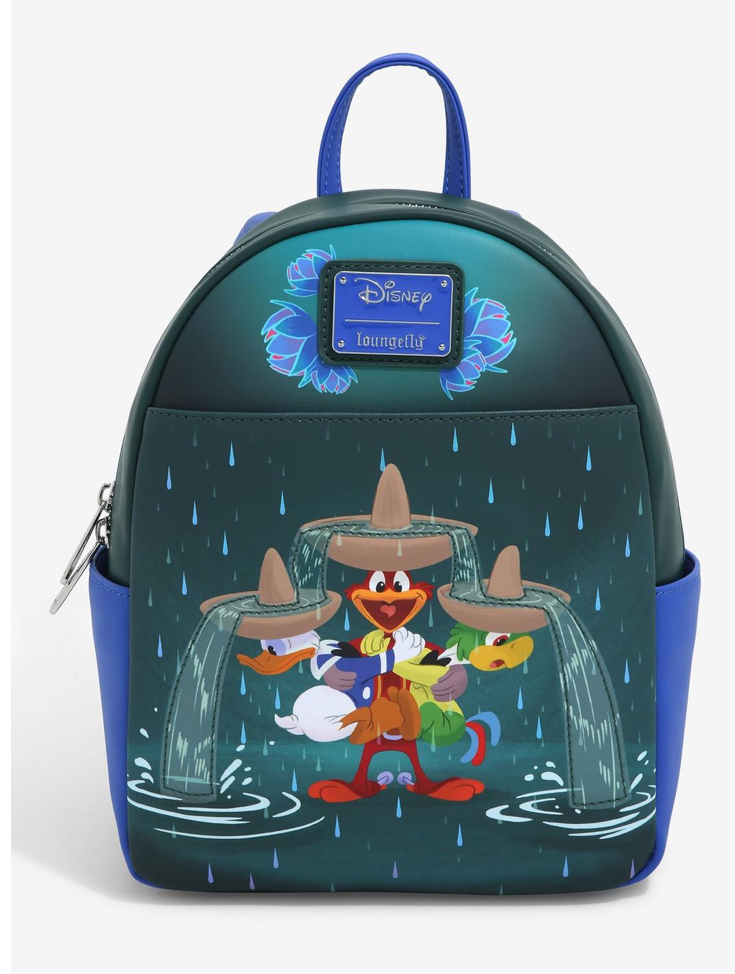 Mini rugzak exclusief drie Caballeros Fontein - DISNEY LOUNGEFLY