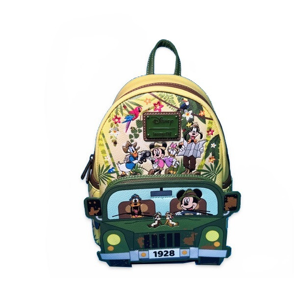 Mini rugzak exclusieve Mickey & Friends jungle expeditie - DISNEY LOUNGEFLY