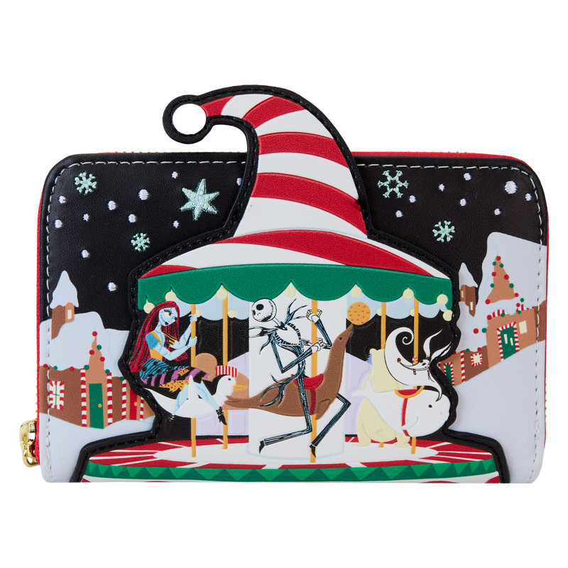 Candy Cane Carousel Portemonnee - DISNEY LOUNGEFLY The Nightmare Before Christmas