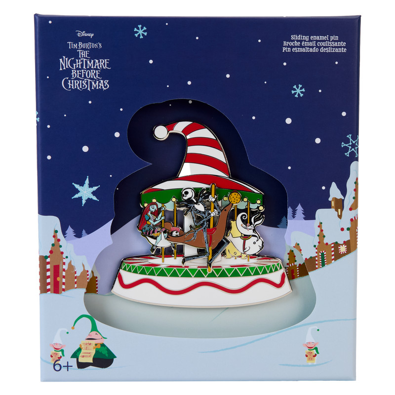 Candy Cane Carousel verzamelbox Pin - DISNEY LOUNGEFLY The Nightmare Before Christmas