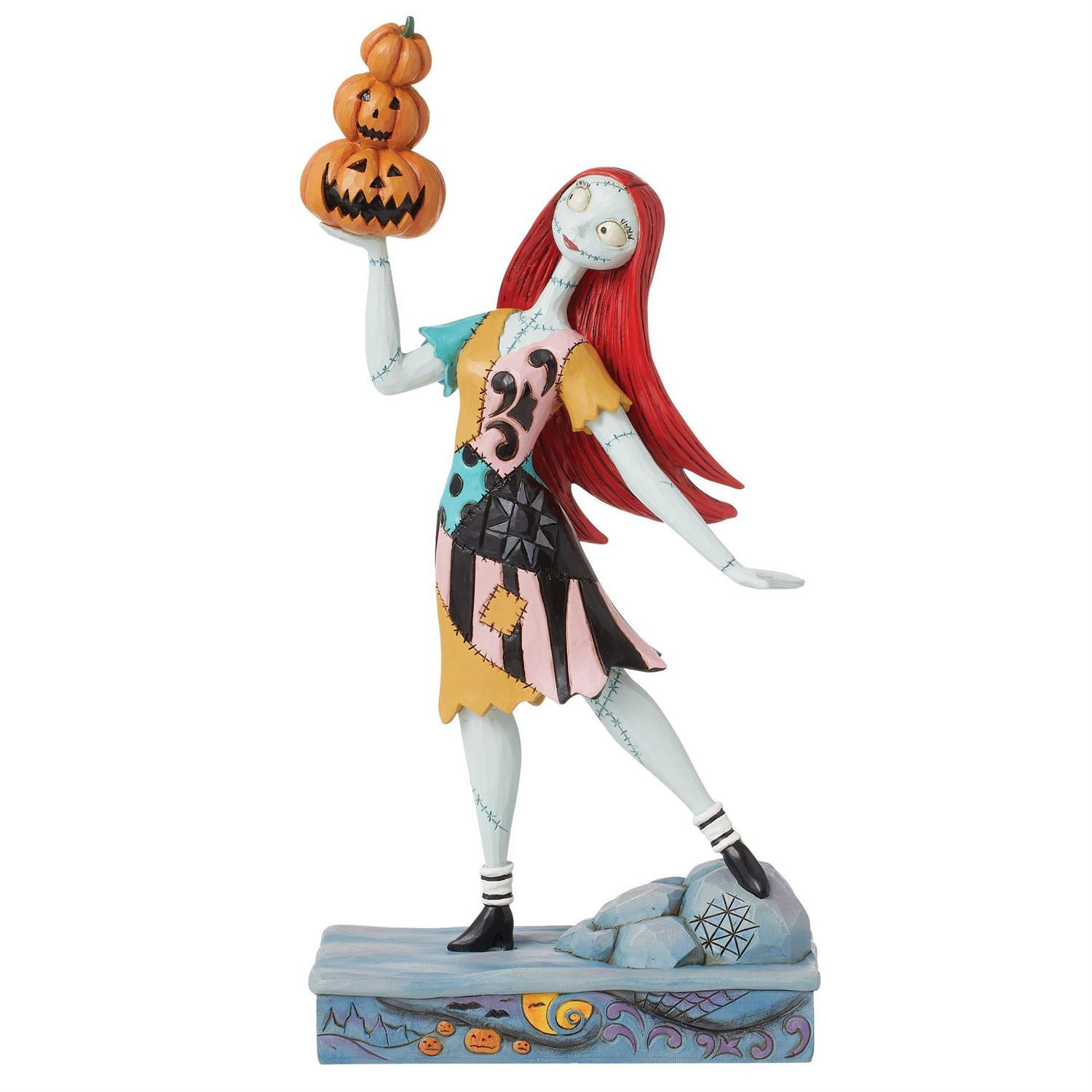 Sally met pompoenen figuur - DISNEY TRADITIONS