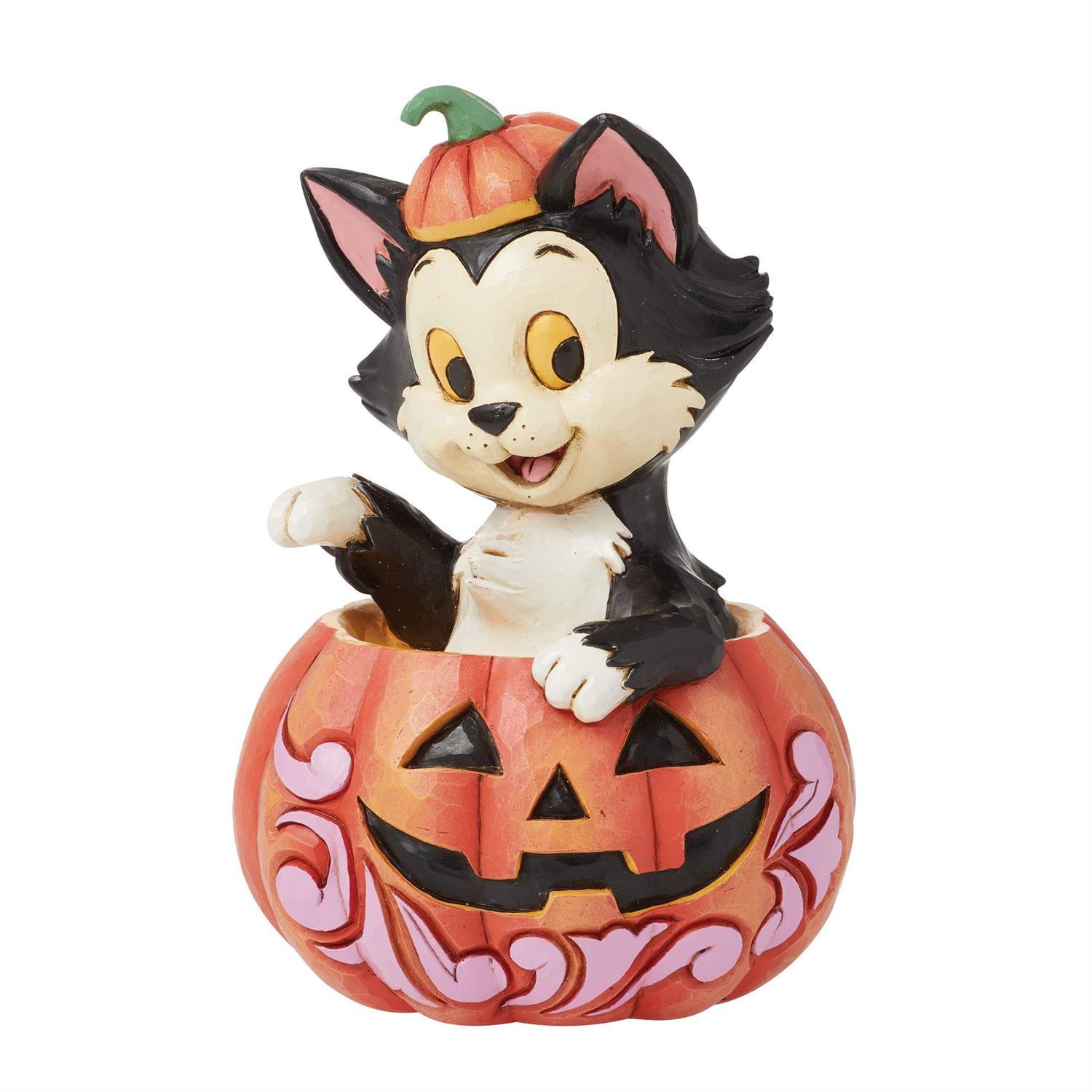 Mini Figaro Pompoen Figuur - DISNEY TRADITIONS