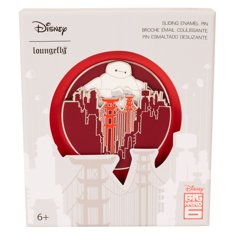 10-jarig jubileum Baymax loves San Fransokyo collector box Pin - DISNEY LOUNGEFLY Big Hero 6