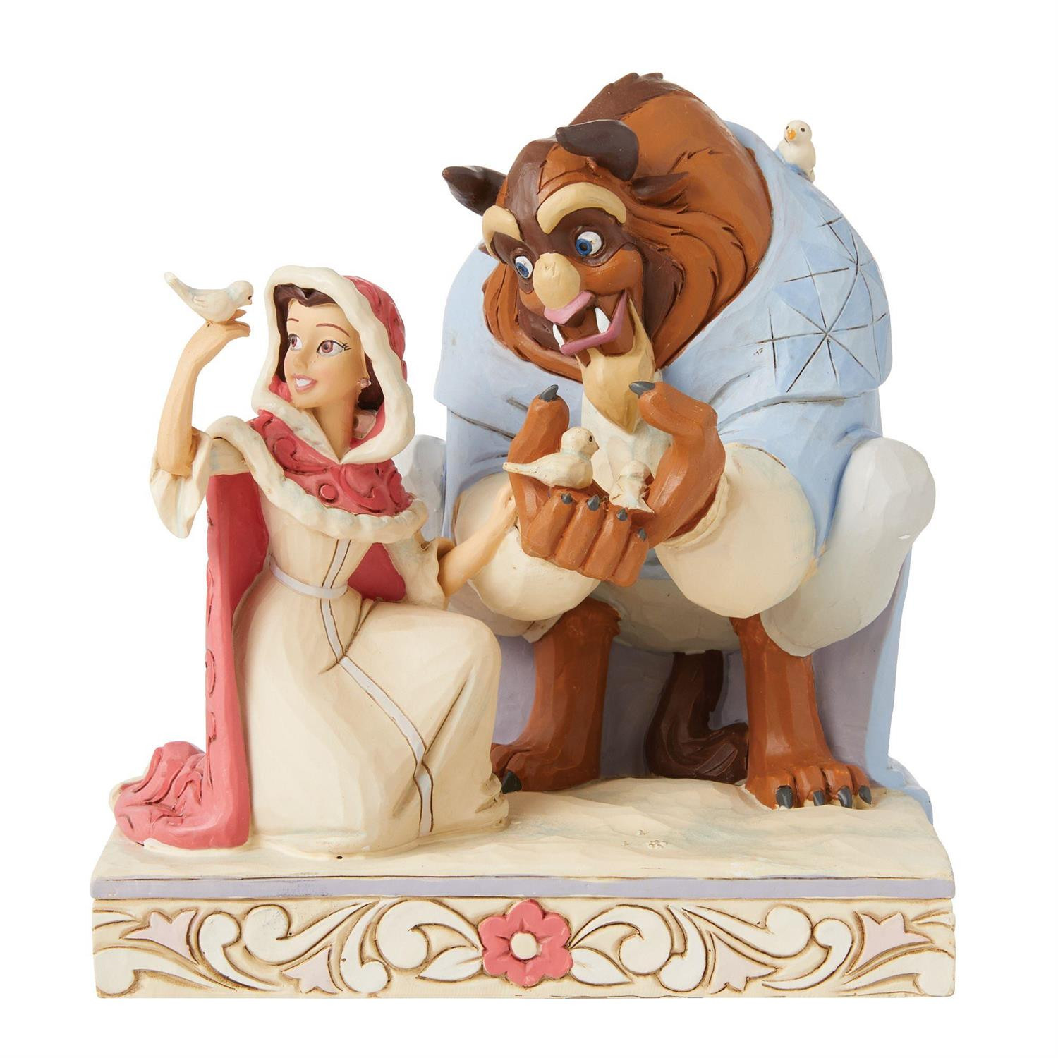 Belle en het Beest White Woodland - DISNEY TRADITIONS