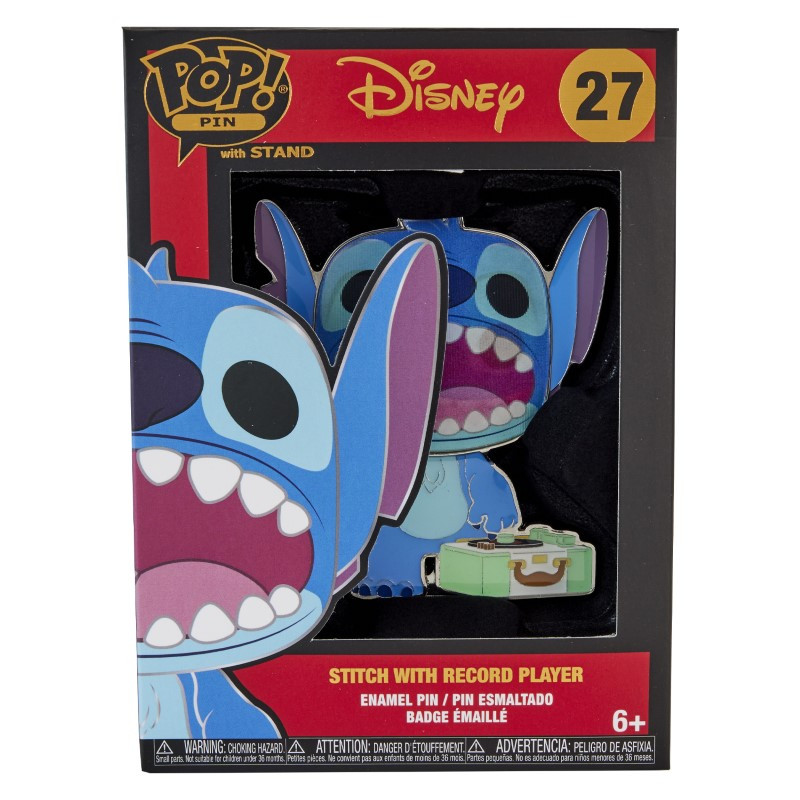 Pop Pin Stitch met platenspeler - Disney Lilo & Stitch