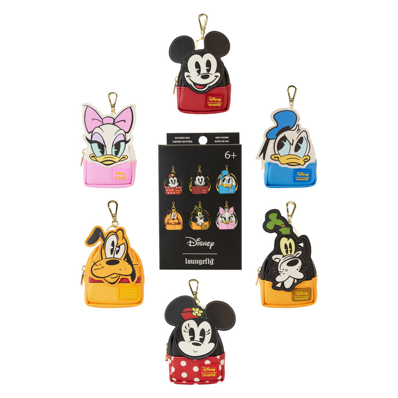 Mickey & Friends Mysterie mini rugzak sleutelhanger - Disney Loungefly