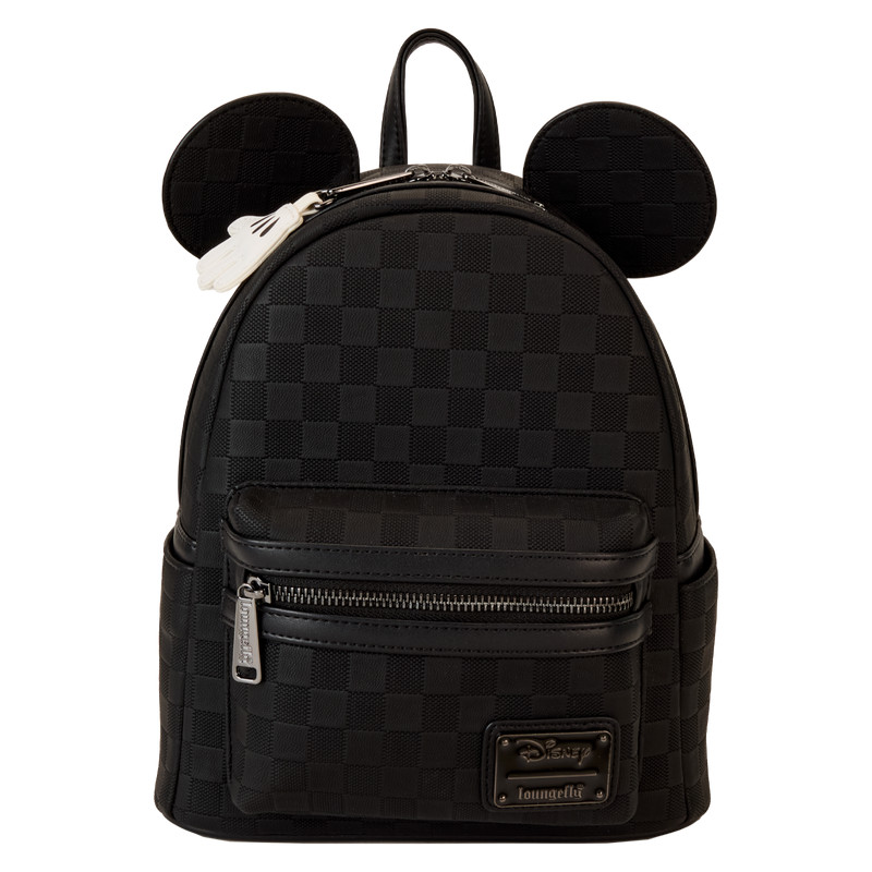 Mickey Muis geruite textuur mini rugzak - DISNEY LOUNGEFLY