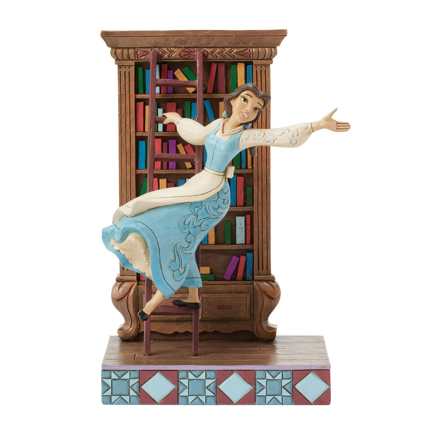 Belle in haar bibliotheek - Disney Traditions