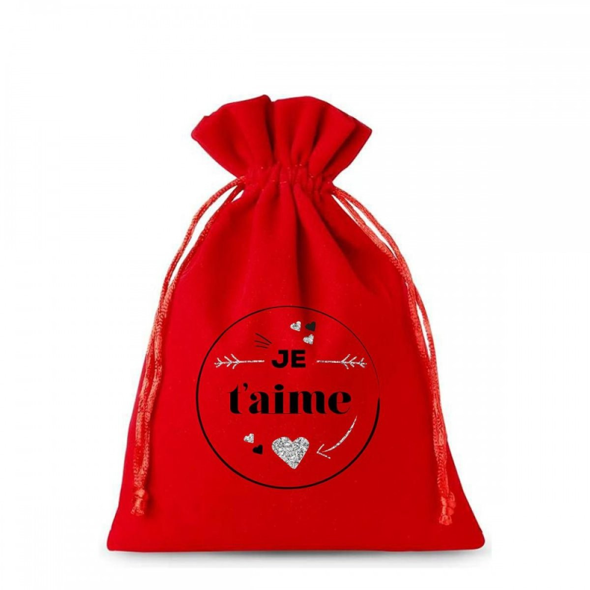 Rood zakje "Je t'aime"