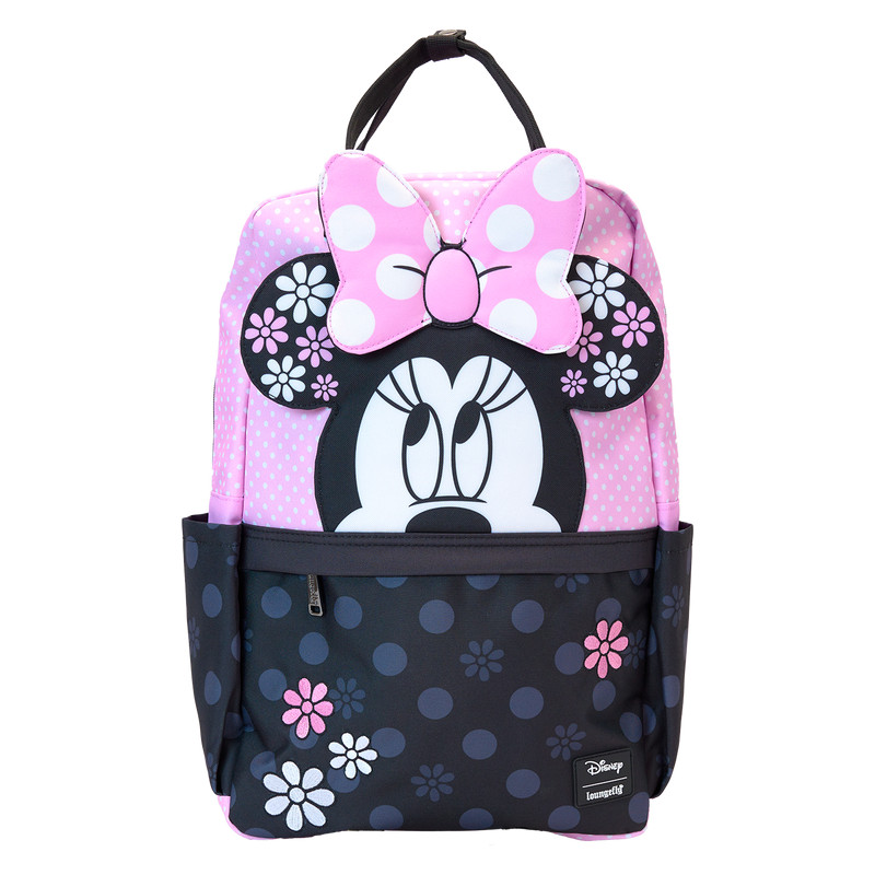 Minnie Muis Floral Rock The Dots Nylon Rugzak - DISNEY LOUNGEFLY