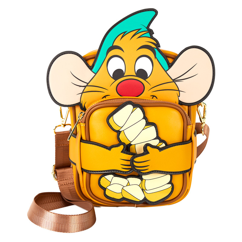 Gus Gus Schoudedtas met muntzakje - DISNEY LOUNGEFLY Assepoester 75-jarig jubileum